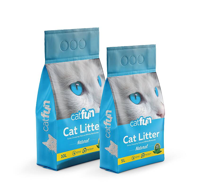 CATFUN 10LT NATURAL BOBİN AMBALAJLI - 1