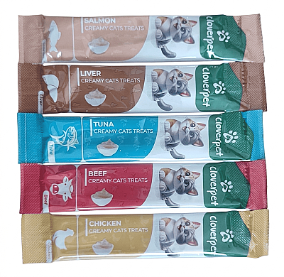 CLOVER CREAMY TREATS 100 LÜ MİX