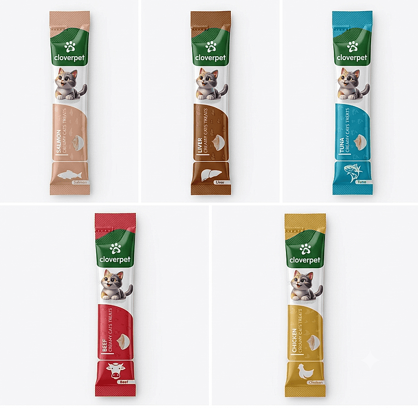 CLOVER CREAMY TREATS 100 LÜ MİX - 2