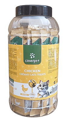 CLOVERPET KREMA TAVUK 30LUK KAVANOZ