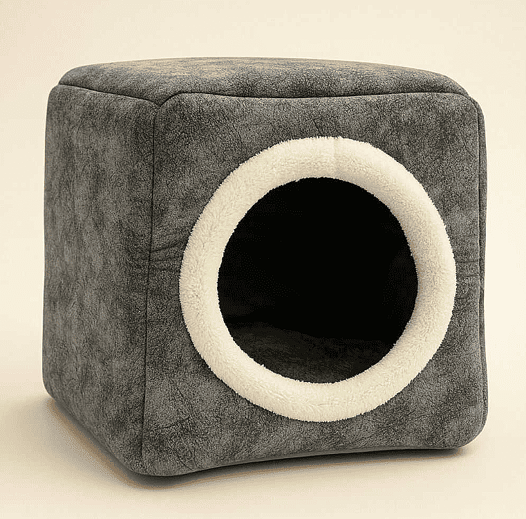 COMFORT ÜÇ FONKS. GRİ YATAK 42x42x23cm - 1