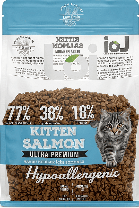 LOI YAVRU KEDİ - SOMONLU - 1 KG - 1