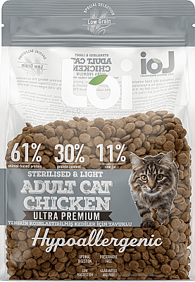 LOI YETİŞKİN KEDİ KISIR KEDİ - TAVUKLU - 1 KG